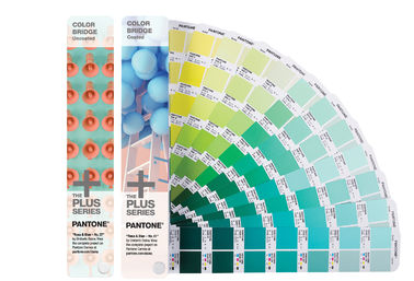 CMYK Printing Paint Color Cards Bridge Set Coated / Uncoated GP6102N