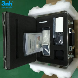 NS810 3nh Spectrophotometer Measure Crystallized Amorphous Polyester Granules Color With Powder Test Box