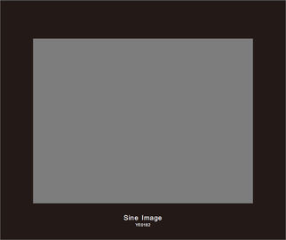 Sine Image Resolution Test Chart YE0182 18% Neutral Gray Card Reflectance 4/3