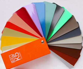 Ral K5 Paint Color Cards / Chart Paperboard Material Folded Leaflet Binding