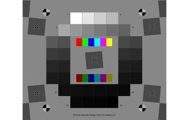 36 Patches Iso 12233 Camera Resolution Test Chart Customisable Size High Accuracy