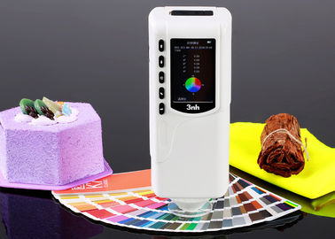 White Color 3nh Colorimeter Device , Portable Spectrophotometer Colorimeter 