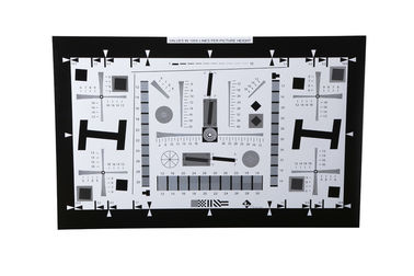 ISO 12233 Standard 4000 Lines CCTV Camera Resolution Chart 2x NE-10-200A For 4 Megapixels