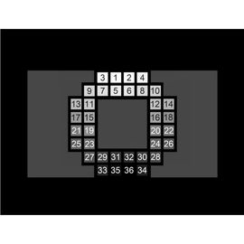 Digital High Dynamic Range Camera Lens Test Chart OECF 36 Chart SineImage YE0269