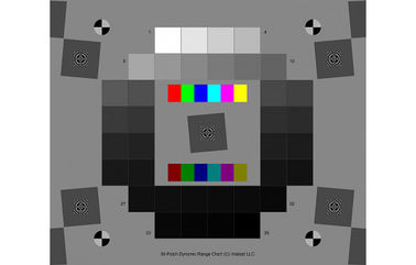 36 Patch Dynamic Range Camera Resolution Chart ITLDR36 Transparent Sineimage