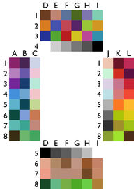 Multi - Functional Resolution Test Chart SineImage YE042 For Digital Cameras / Lenses