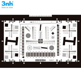 4000 Lines Resolution Test Chart 3nh Customized ISO 12233 With Color Patches 4X