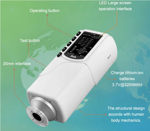 PVC Plastic Masterbatch Color Difference Meter , NR20XE Paint Color Analyzer