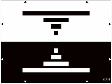 IEC 61146 Lens Resolution Test Sineimage YE04  Checking TV Cameras Transmission