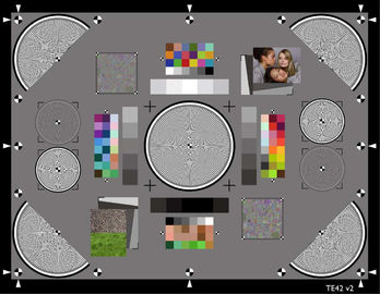 IEC 61146 Lens Resolution Test Sineimage YE04  Checking TV Cameras Transmission