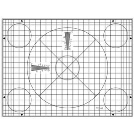 Reflectance Resolution Grid Test Chart Target Sineimage YE0187 For TV Cameras