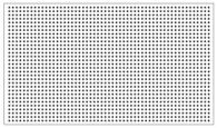 Double Side Distortion Test Chart Sineimage YE0260 DOT CHART For Testing Chromatic Aberration