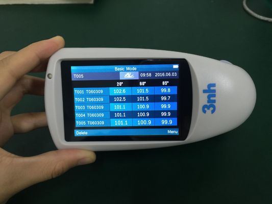 3NH nhg268 touch screen 3.5 inch multi-angle precise gloss meter byk medidor de brilho 0-2000gu