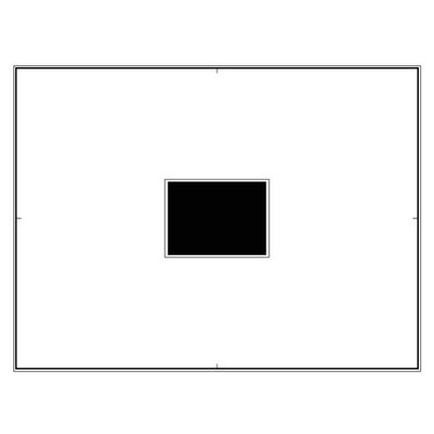 Sineimage YE0206 Photographic Film Flare Test Chart 800W