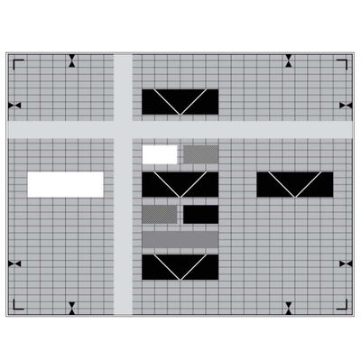 Reflective Ikegami Set Up Test Chart Sineimage YE0185