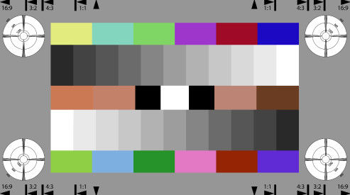 AC220V Reflective Color Calibration Test Chart Sineimage YE0256