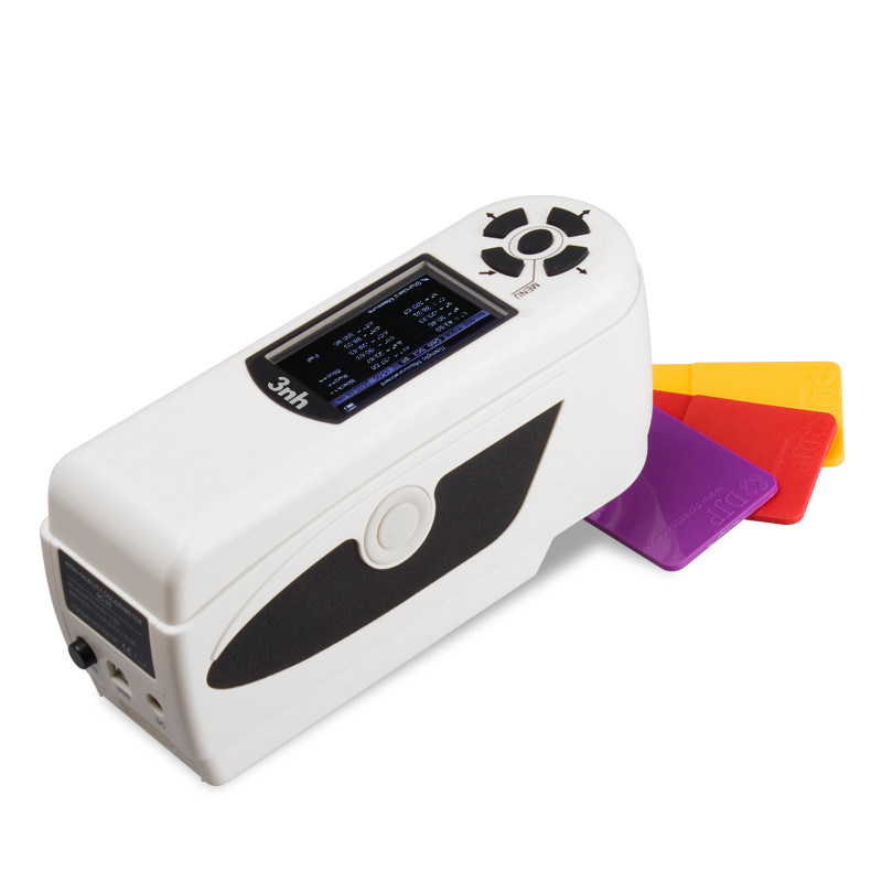 Color Spectometer Instrument NH300 Handheld Spectrometer Silk Colorimeter For Color Measurement