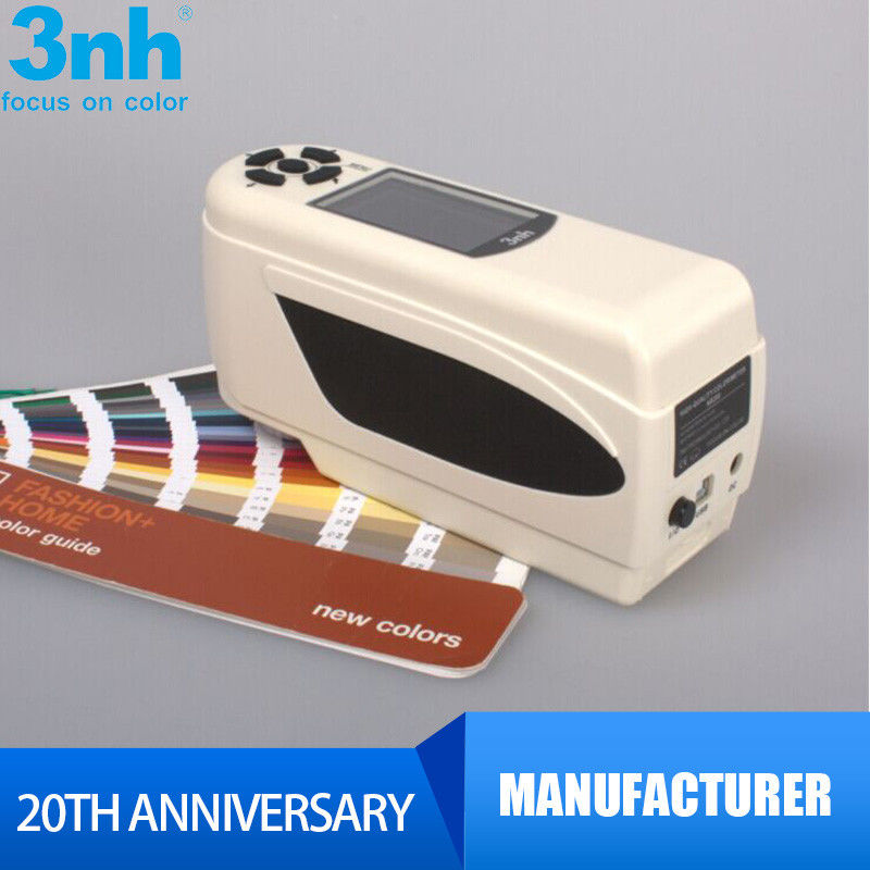 3nh Colorimeter Colour Difference Meter , Rechargeable CIE Lab Color Meter