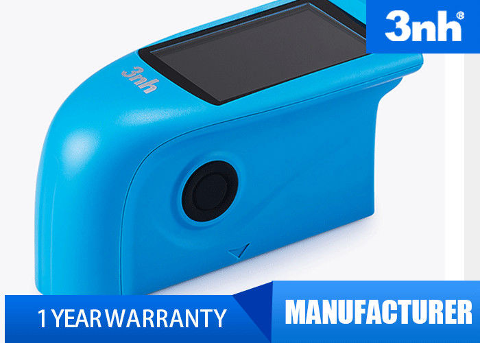 Blue Color 3nh Digital Gloss Meter 60° Angle For Glossiness Measurement