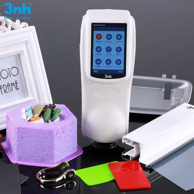45/0 NS800 Handheld Color Spectrophotometer  PC Color Control Quality Software For Nonwoven Fabric