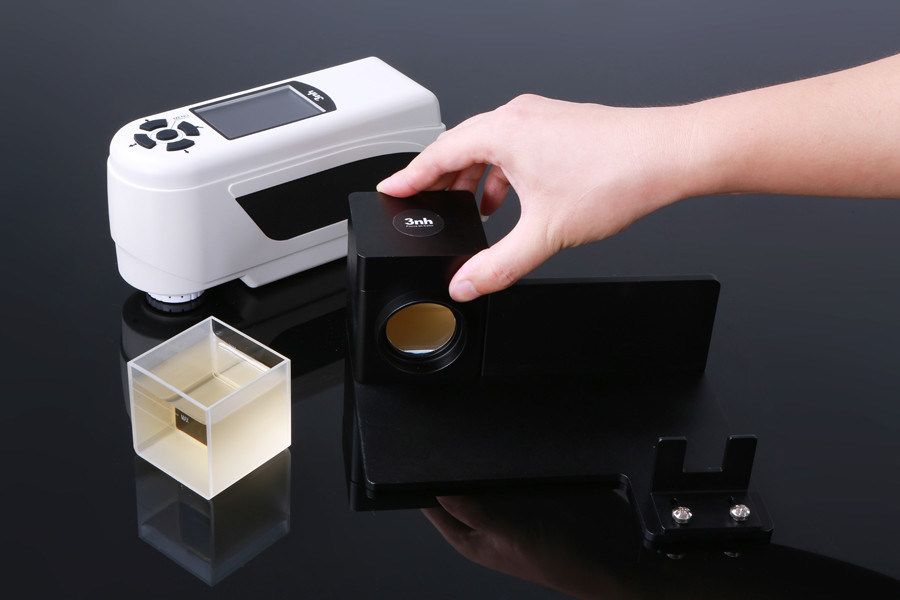 Liquid Color Test Color Difference Meter Universal Test Components ...