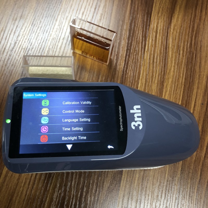 Colour Lab Instrument Portable Lab Color Test Instrument Silk Ys3060 With Software Uv Usb ...