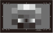 Digital Camera Noise Resolution Test Chart YE0219 15 Patch Grayscale Step Dynamic Range