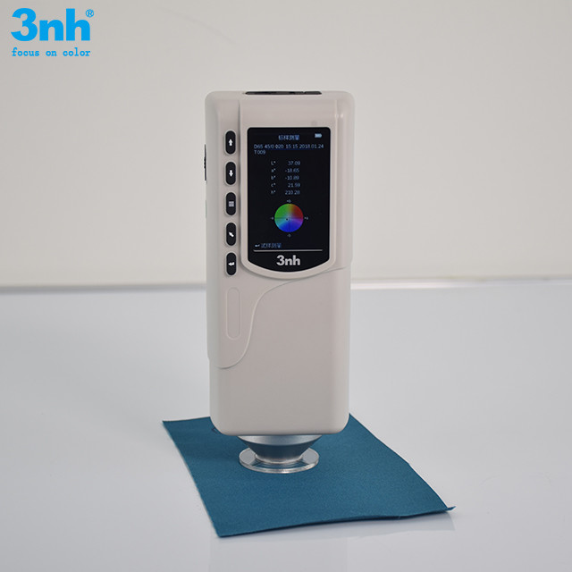 NR60CP PVC Colorimeter Digital Color Meter LED Sources CIE Lab Delta E ...