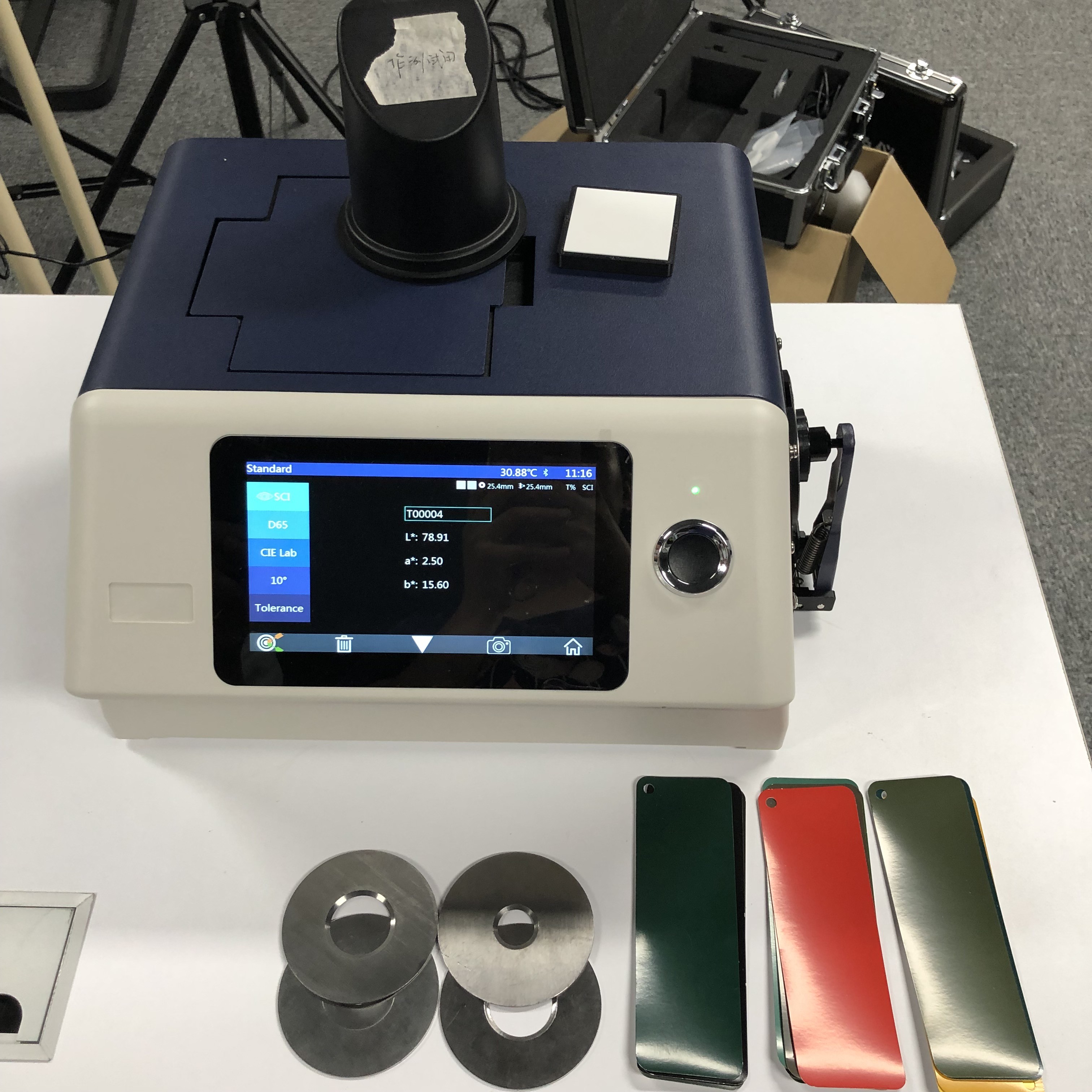 Transmittance Colorimeter Hunter Lab Spectrophotometer Haze Meter ...