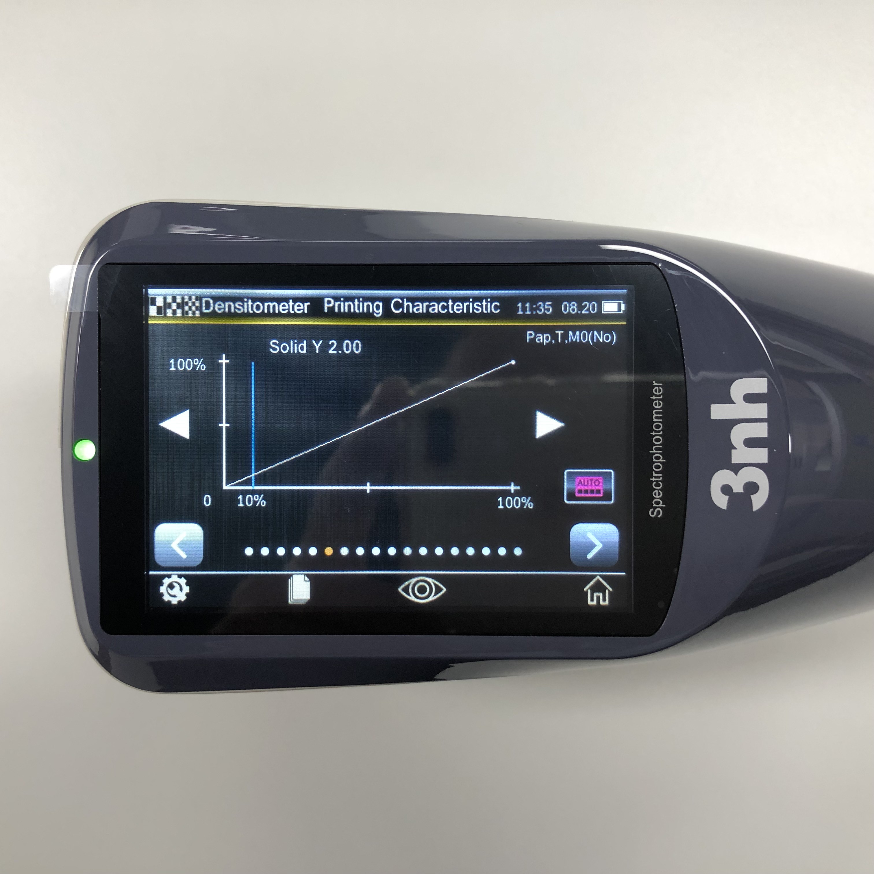 YD5010 3NH Portable Colour Measurement Spectrophotometer CMYK Color