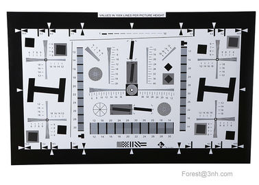 Custom ISO12233 Camera Test Chart With Transmissive / Reflective Type