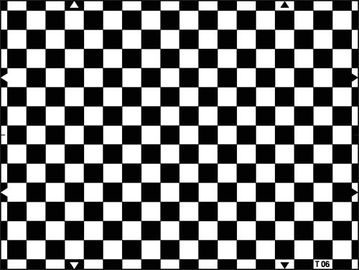 Chessboard Distortion Camera Resolution Test Chart Custom Size For Imaging Tests