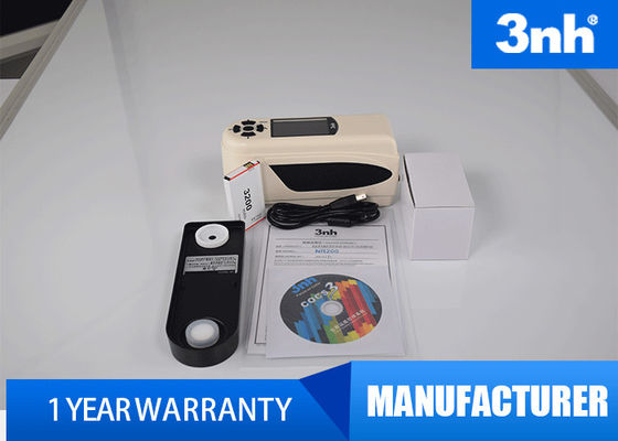 Precise Portable Silk Colorimeter Food Color Checking 8mm Measuring ...