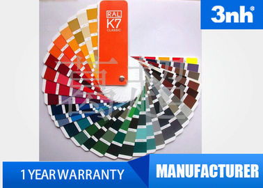 Professional 210 Colors Ral Color Cards , Paint Shade Card 5 * 15cm Chart Size