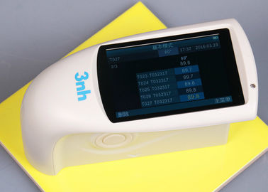 Handheld Tri Gloss Meter , Lightweight Digital Gloss Meter 160 * 75 * 90mm