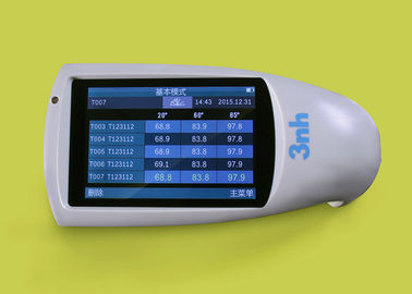 Metel / Plastic Digital Gloss Meter Glossiness Measurement High Performance