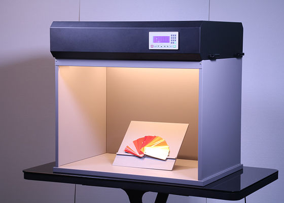 Light Source Box Lab Reflective Camera Test Light Source Box , Silk Color Viewing Cabinet ...