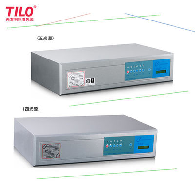 Silk Color Test Box Pantone Color Viewing Light Booth For Color Inspection