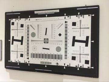 ISO 12233 Standard 4000 Lines CCTV Camera Resolution Chart 2x NE-10-200A For 4 Megapixels