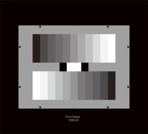 Gray Scale Resolution Test Chart 11 Patches High Accuracy 3nh / Sineimage YE0153