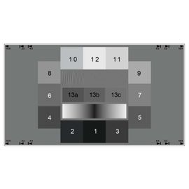 Sineimage ISO-15739 Digital Camera Resolution Chart , Camera Noise Test Chart YE0219