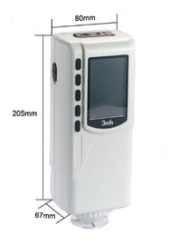 Textile Pantone Color Chart Reader Portable Colorimeter 3nh NR60CP 205*67*80mm Dimension