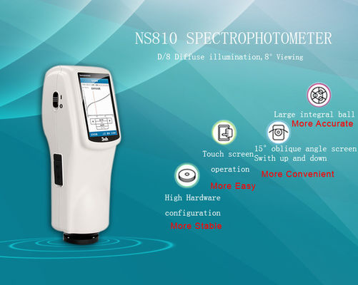 Ns800 45/0 Structure Colour Measurement Spectrophotometer Silk NS800 With PC ...