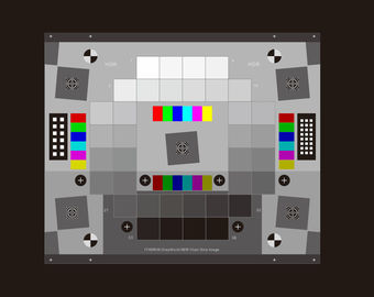 Sineimage Reflectance Transparent YE0121 Resolution Test Chart