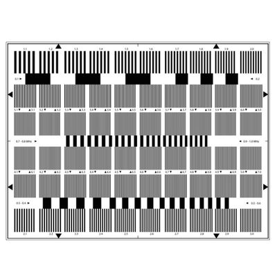 10000Lux 800W Multi Burst Test Chart Sineimage YE0199