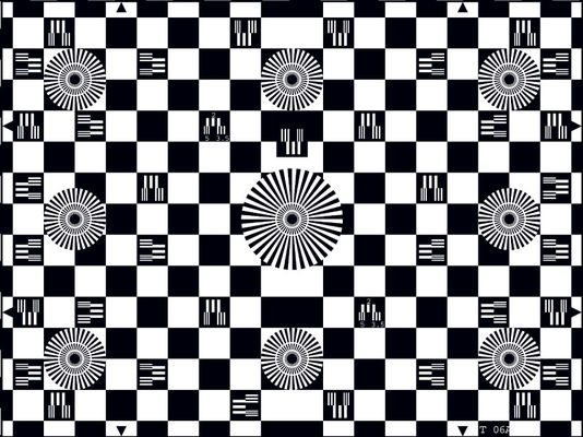 Photographic Paper SineImage YE006 Chessboard Test Chart Reflectance