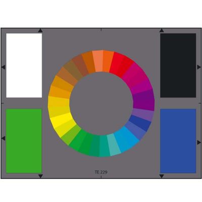 AC220V Transmissive Color Key Test Chart Sineimage YE0229 TILO