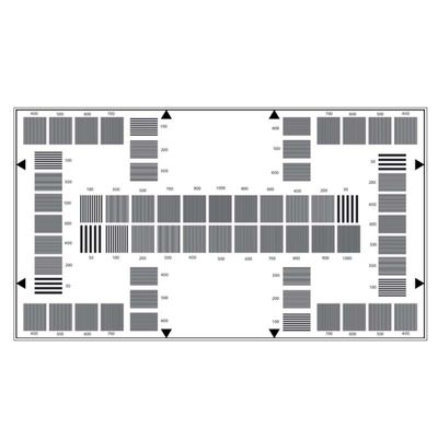 Sineimage YE0224 HDTV Camera Lens Test Chart TUV AC220V